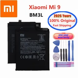 2024 jahre Neue Xiao mi Original Batterie BM3L für Xiaomi 9 MI9 M9 MI 9 Bateria 3300 mAh Ersatz Telefon batterie Schnelle Lieferung