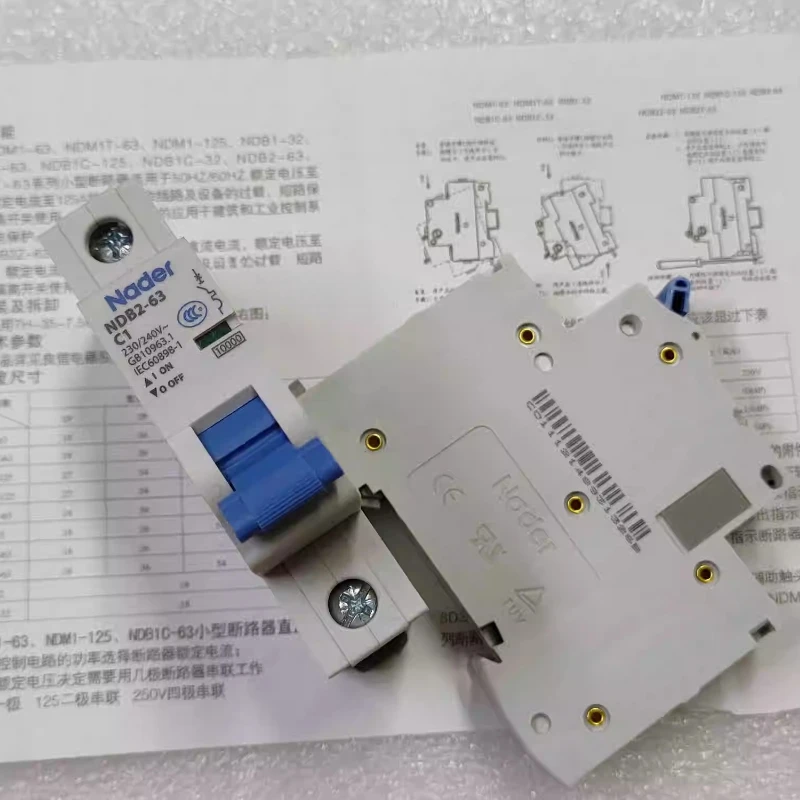1PCS Nader NDB2‑63 C1  AC230/240V   Electroacoustic Devices