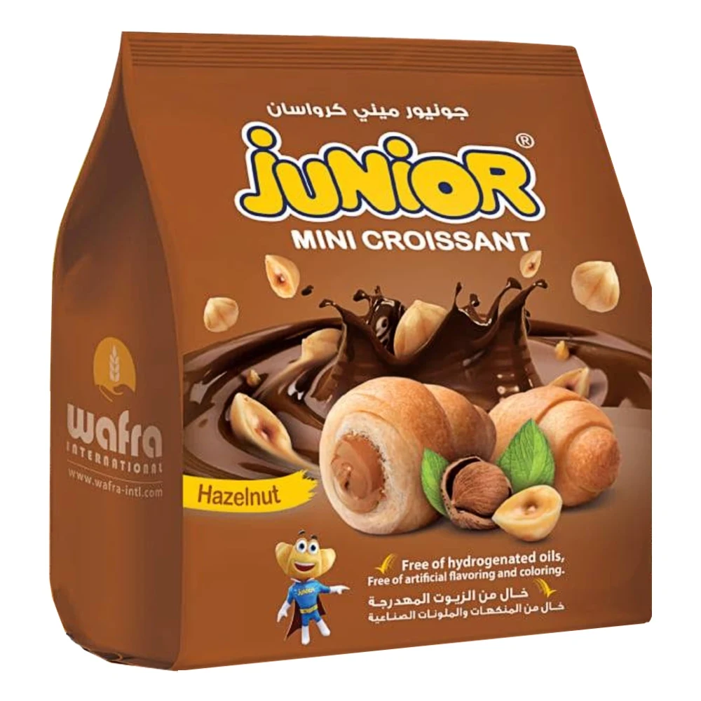 Junior Mini Croissant Avellana, 32g