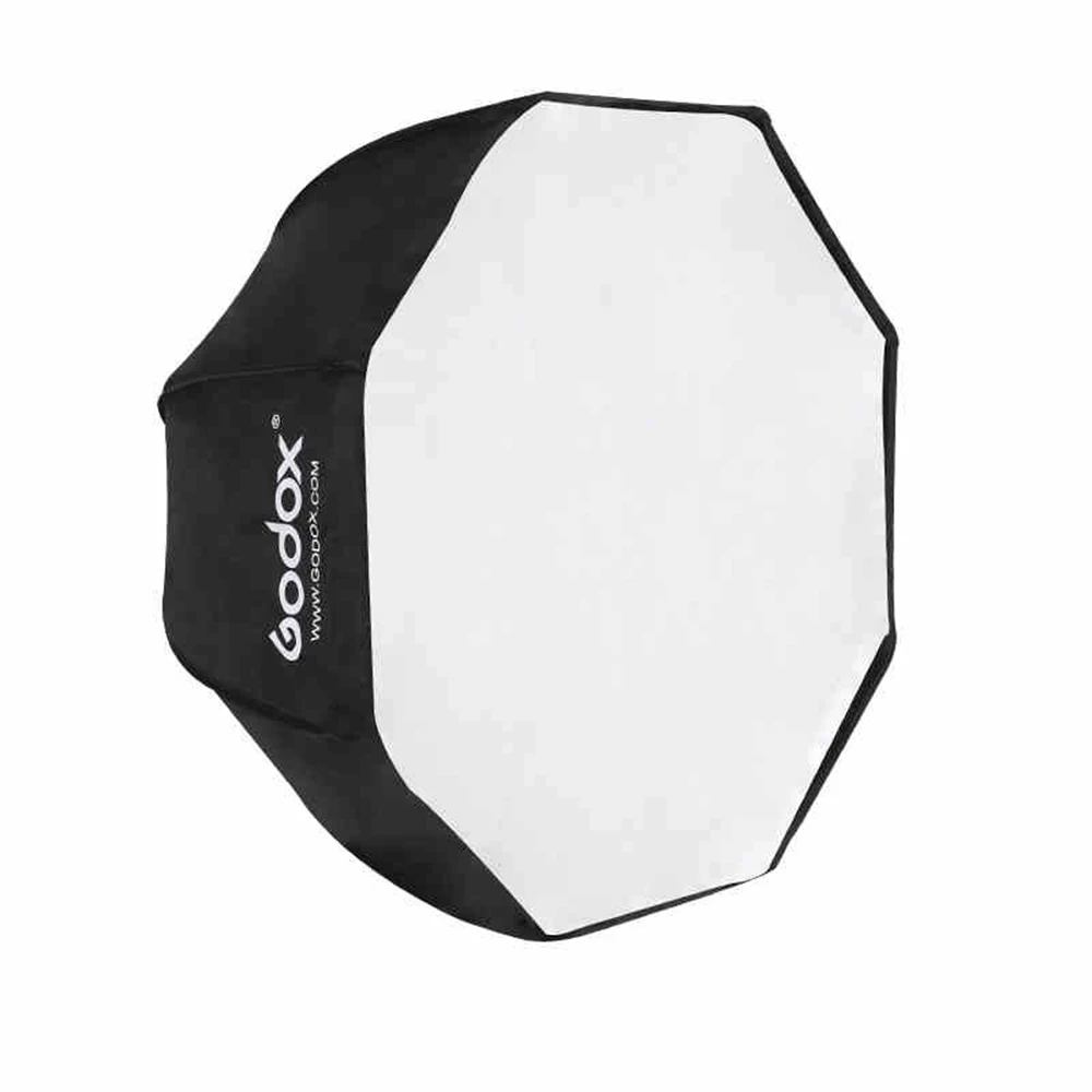 Godox 플래시 우산 소프트 박스 스피드라이트 팔각형 소프트 박스, 사진 스튜디오 스트로브 반사판, 80cm, 95cm, 120cm