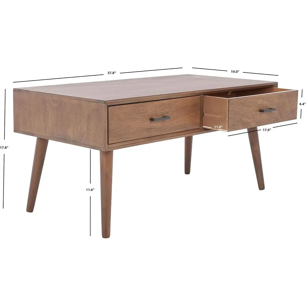 Century Brown Der RecCoee Tisch