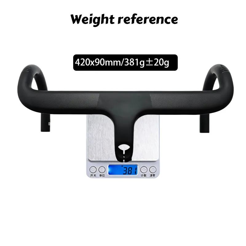 Carbonfaser-Rennlenker, Carbonfaser-Lenker, Integrierter Carbonfaser-Lenker, Fahrradzubehör mit integrierter Kabelführung – Detail 7
