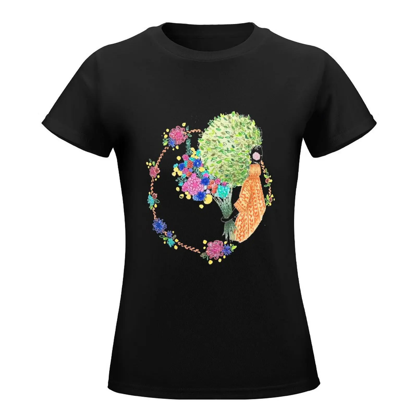 Little Sprout T-Shirt anime clothes graphics hippie clothes Womens graphic t shirts