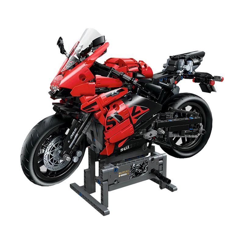 

В НАЛИЧИИ MOC Технический 1:6 мотоцикл GSX-R1000R Строительные блоки Сборка локомотива Кирпичи Модель игрушки для детей Подарочный набор