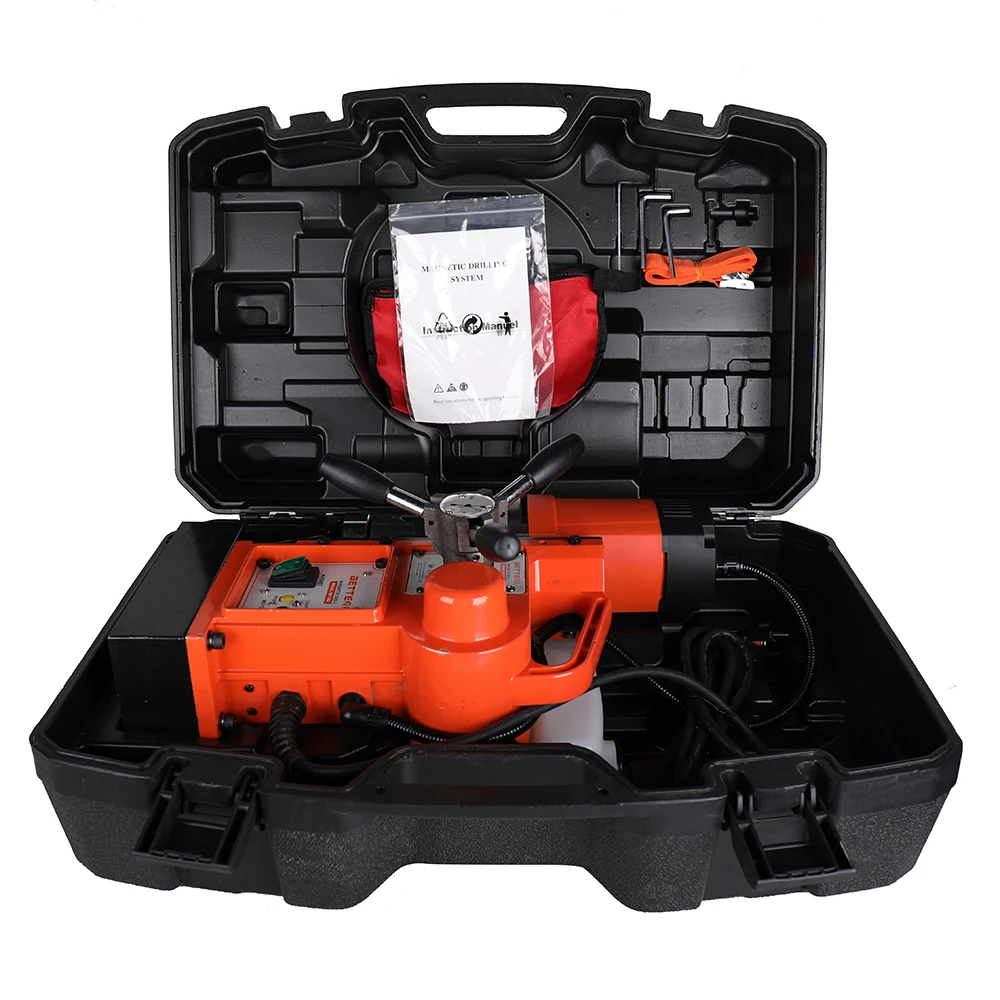 BET-50Z profissional máquina de perfuração de núcleo magnético automático 70mm profundidade do núcleo ferramentas elétricas pesadas