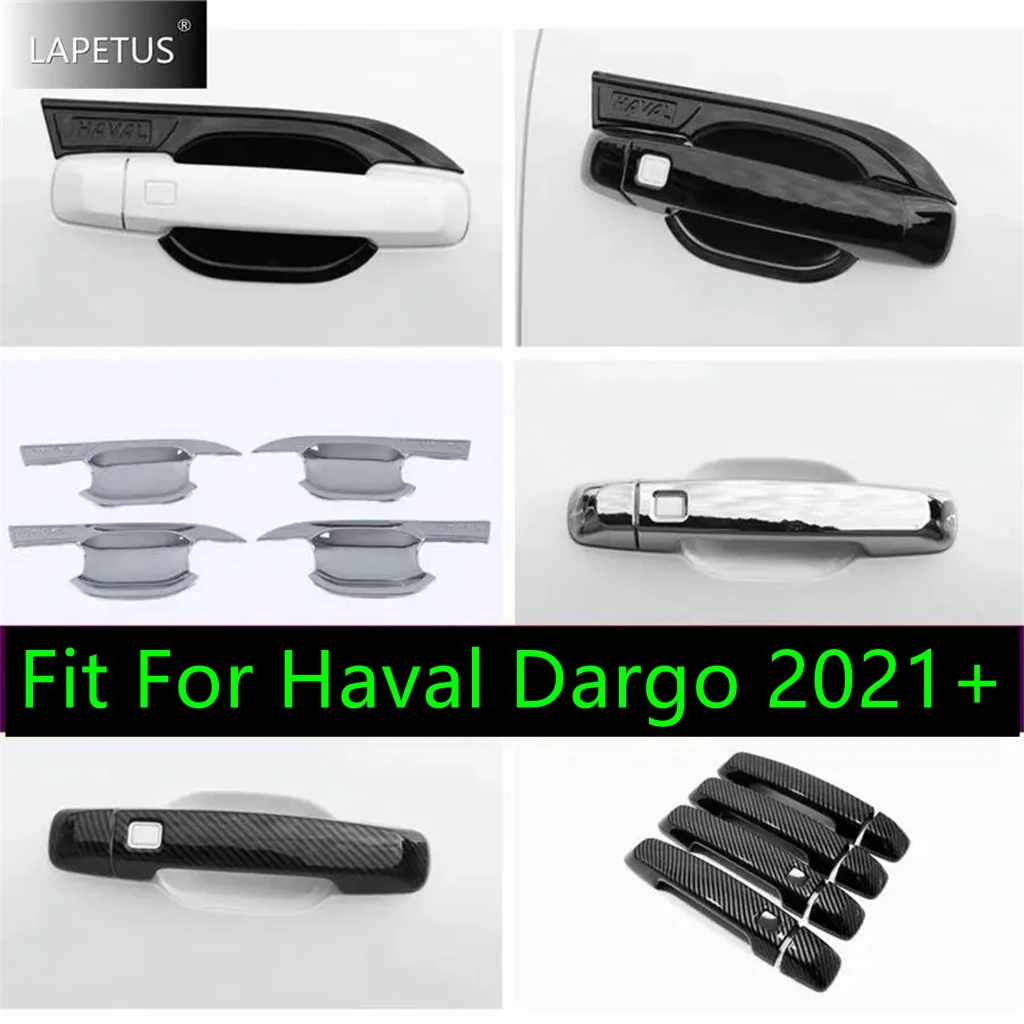 

Fit For Haval Dargo 2021 2022 Auto Outsar Door Pull Doorknob Catch Cap Frame / Handle Hand-clasping Bowl Cover Trim Accessories