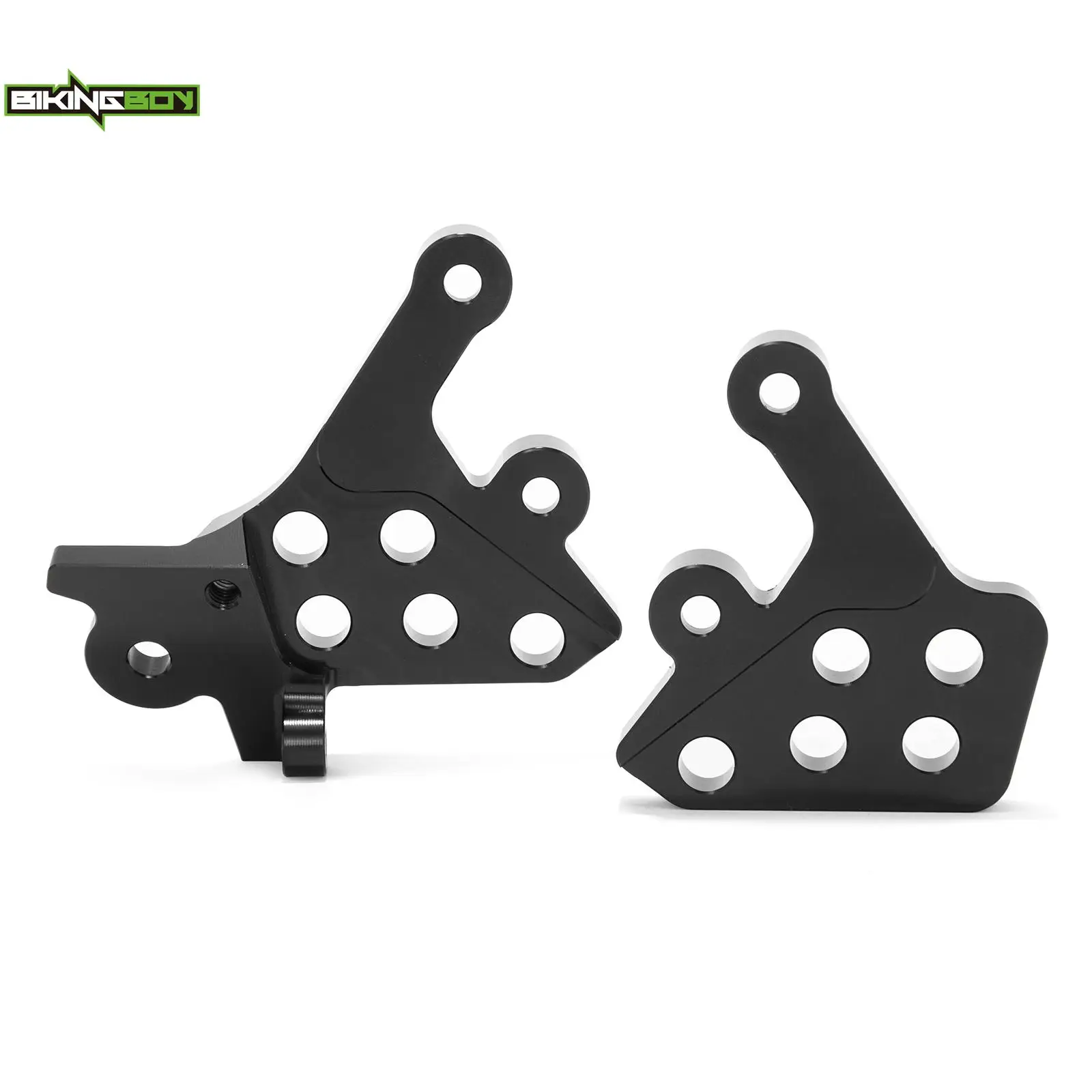 BIKINGBOY For Talaria Sting Front + Rear Foot Pegs Rests Pedal Brackets Electric Dirt Bike Off-Road Aluminium Alloy CNC