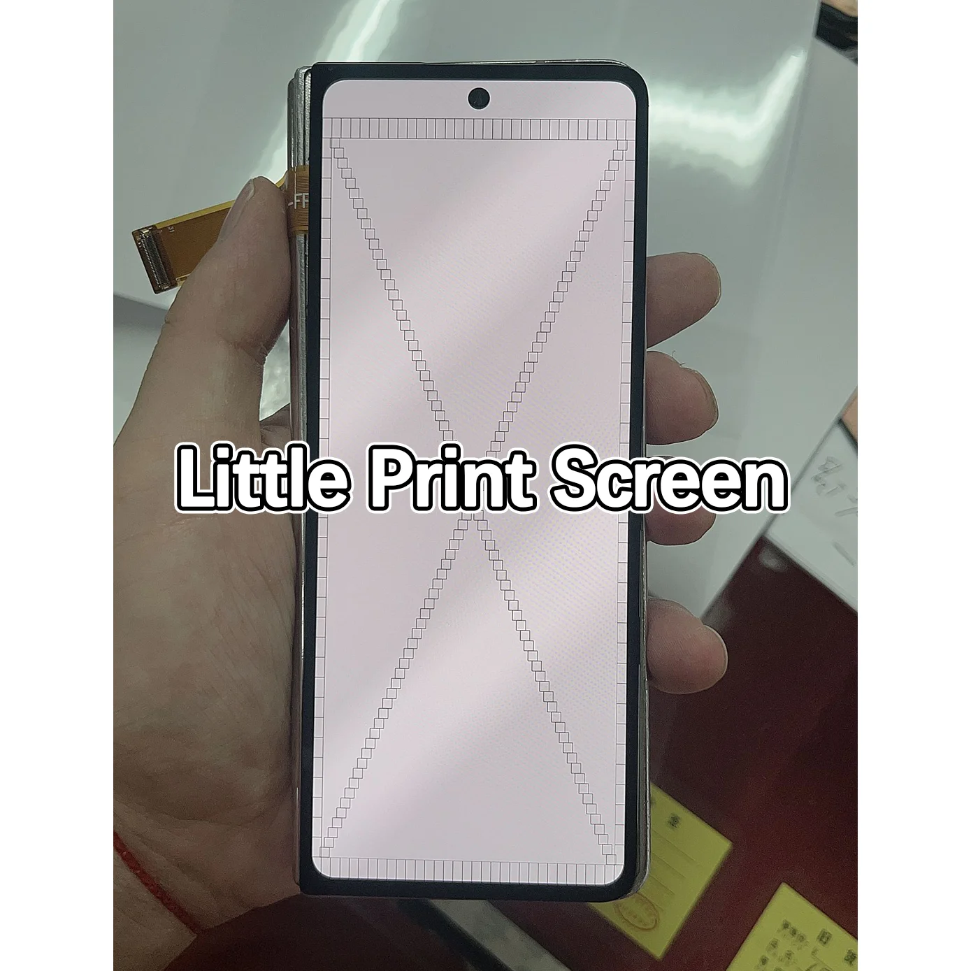 AMOLED Defect point line For Samsung Fold 4 LCD F936 F936B Touch Screen Digitizer LCD Display For Samsung Fold 4 Replacement