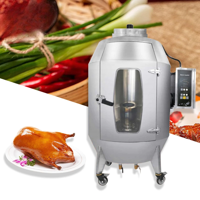 

Stainless steel chicken grill roaster duck gas rotisserie oven for baking machine