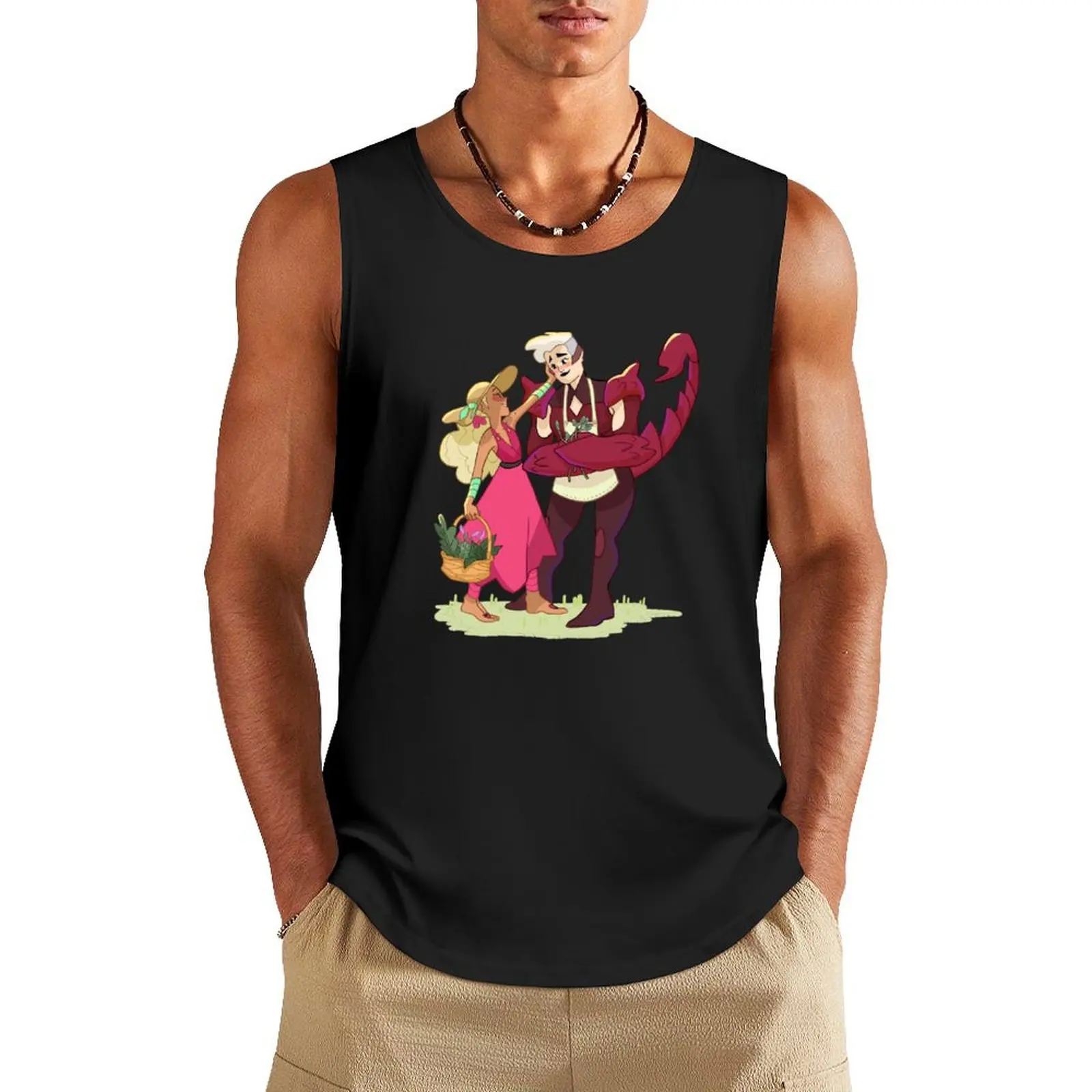 

She-Ra Scorpia and Perfuma Tank Top Men's sports t-shirt Men's gym clothing