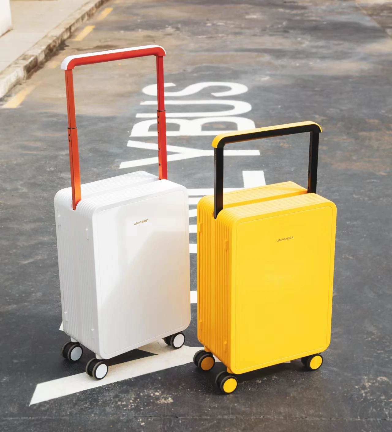 New arrival Business Travel Trolley Case  Suitcases Fashion Wide Handle Spinner Wheels Carry On Luggage