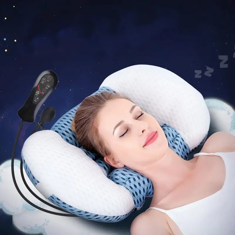 

Neck Sleep Massage Pillow with Remote Control Waist Neck Shoulder Massager for Pain Relief Body Multifunctional Massage Cushion