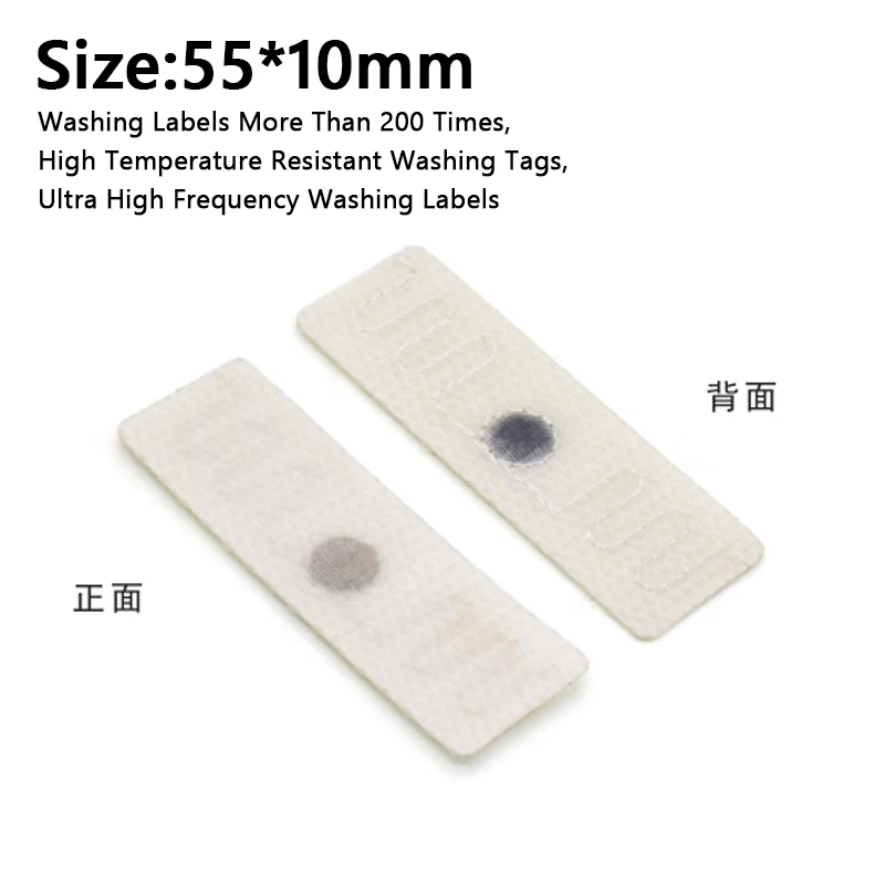 Washing Labels More Than 200 Times, High Temperature 200C Resistant Washing Tags, Ultra High Frequency Washing Labels