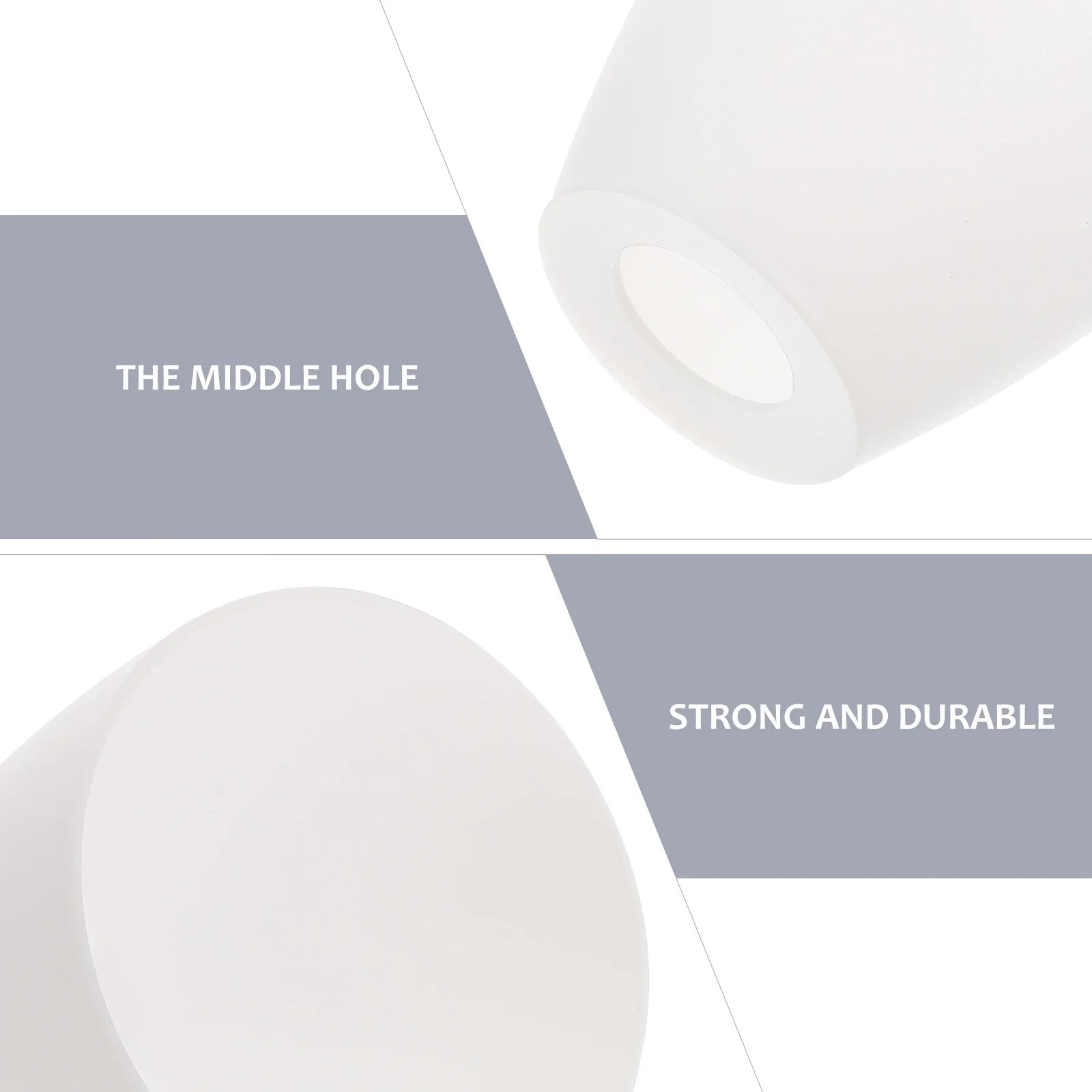 4 Pcs Plastic Lampshade Accessory Household Small Chandelier Home Decor Durable