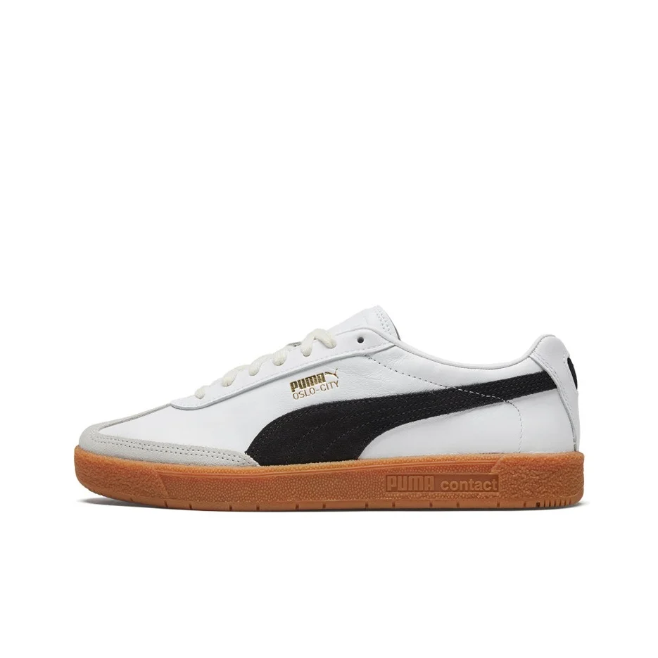 PUMA Oslo City Og White Black Gum 373000-01