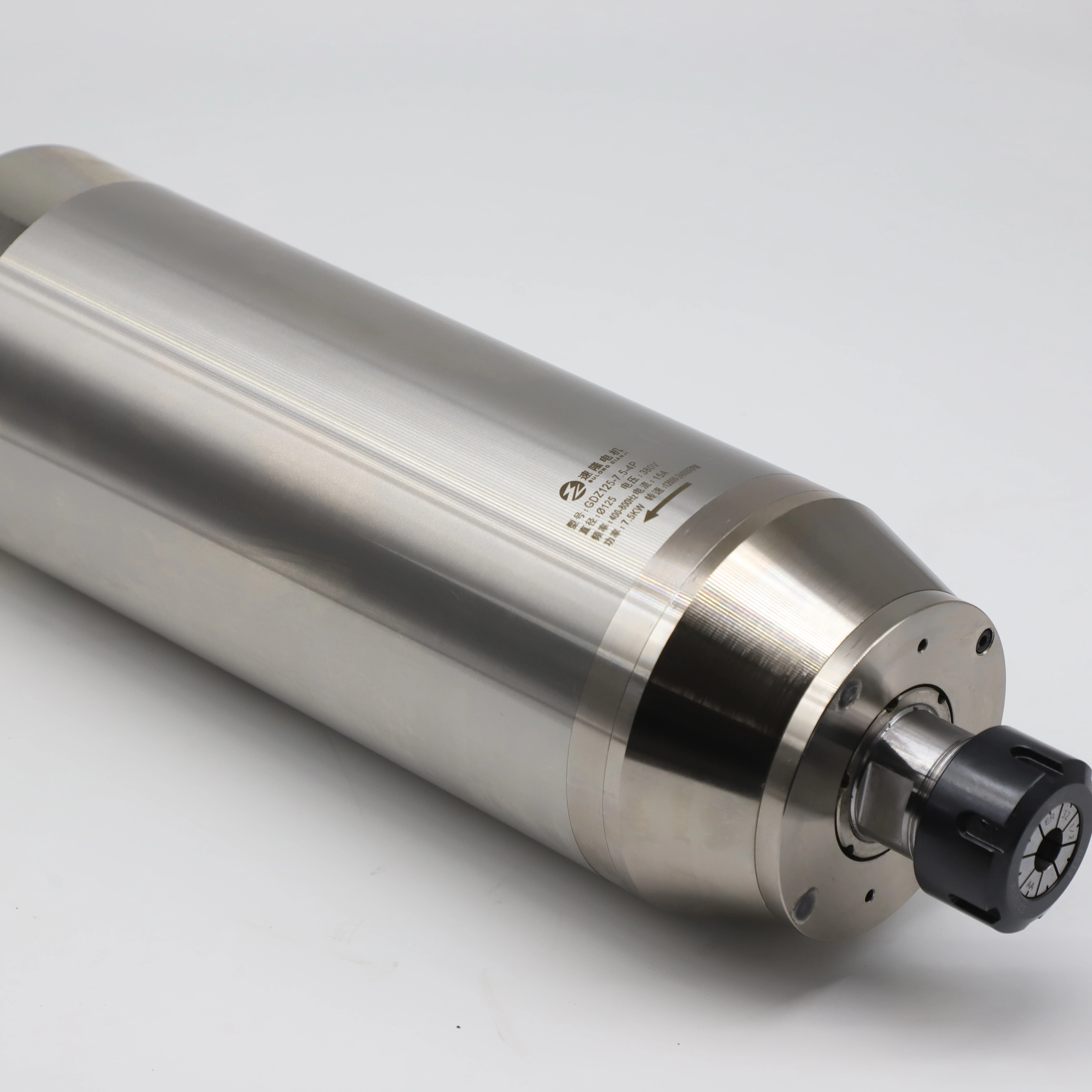 Factory Direct Durable Structure Water-cooled Belt Driven Spindle Motor for Granite Processing Turning 380V/220V
