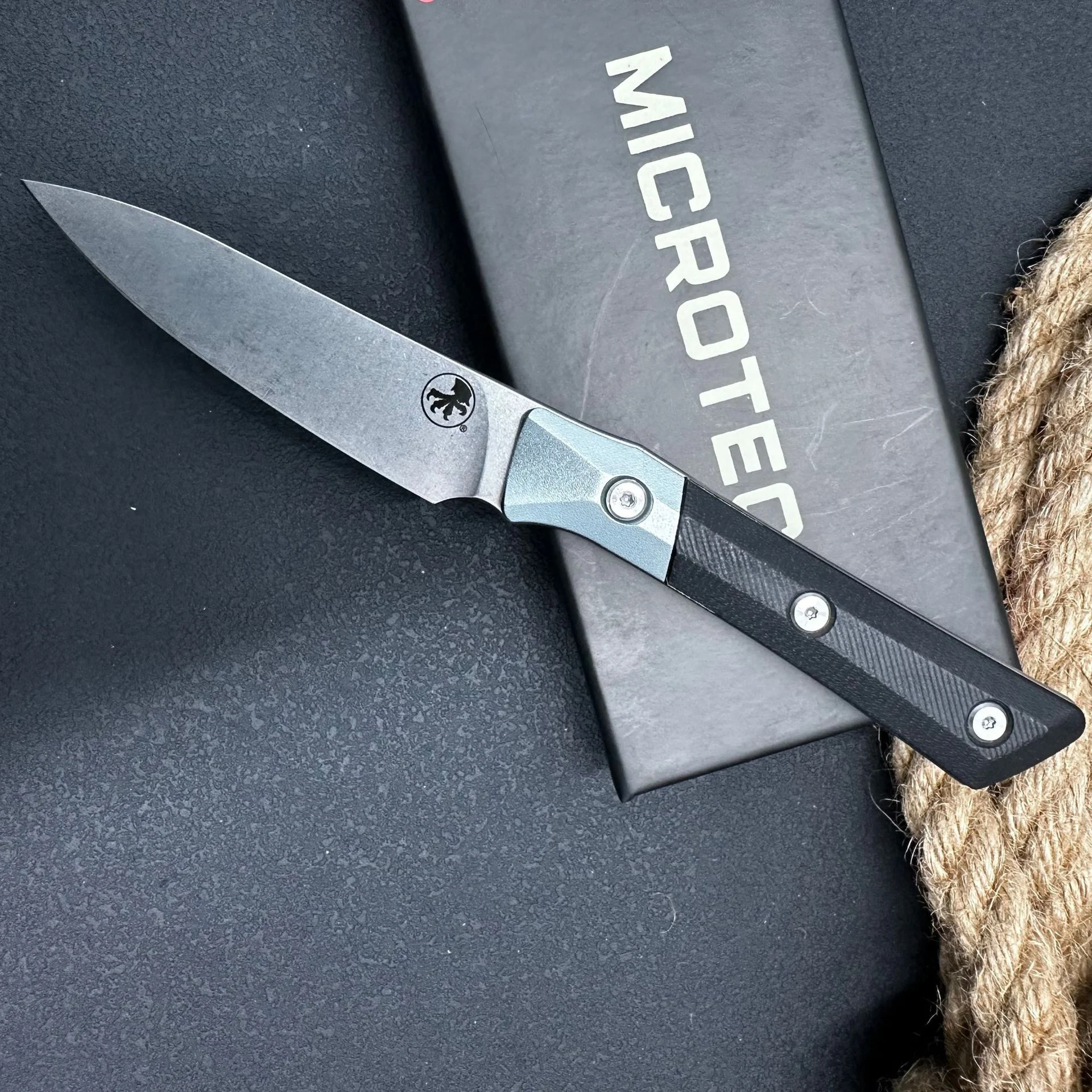 

3,7-дюймовый нож для очистки овощей 7Cr17CoMoV, лезвие из нержавеющей стали G10, ручка для очистки фруктового стейка, барбекю, нарезка, тесак, кухонные ножи