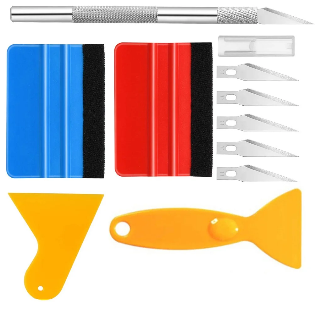 Detachable Film Tool Window Automobile Tinting Kits Stainless Steel Car Supplies