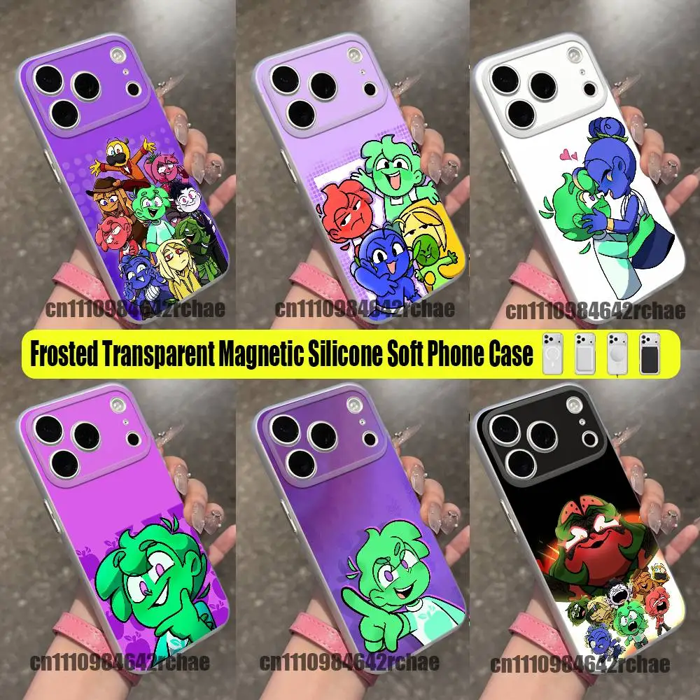 For O Mundo Do Torajo OMDT Phone Case For iPhone 15 17 18 11 14 13 16 12 Pro Max Mini Plus For Magsafe Magnetic Clear