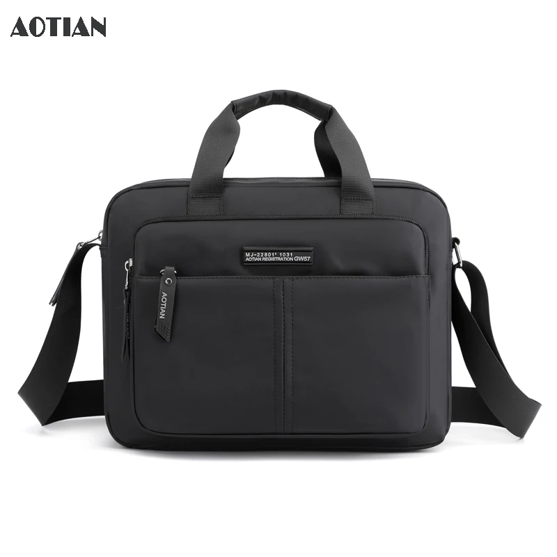 

AOTIAN brand Men's Shoulder Bag Business Man Crossbody Bag Outdoor Messenger Bag Nylon Male High Quality Handbag Adapted to A4