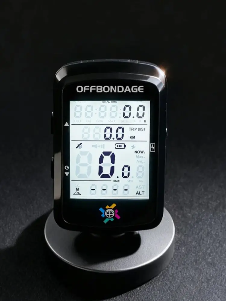 AliExpress OFFBONDAGE GPS Bicycle Computer 2.6-inch Cycling Odometer Wireless Speedometer Waterproof Bike Digital Stopwatch  Cycling GPS