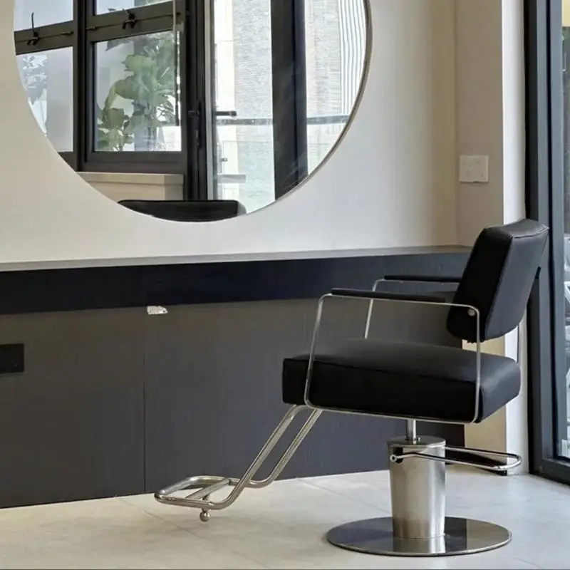 كرسي صالون شعر بسيط، كرسي حلاقة خاص، مقعد قص الشعر، متجر عصري عالي الجودة، صالون بيرم وصباغة الإنترنت #2