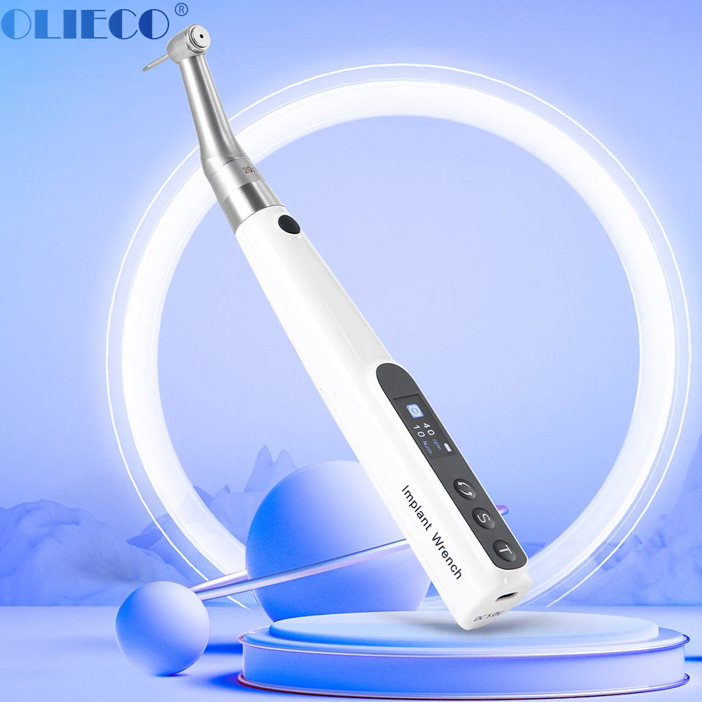 

Стоматологический электрический беспроводной динамометрический ключ для имплантатов с 16-мя драйверами, стоматологические принадлежности