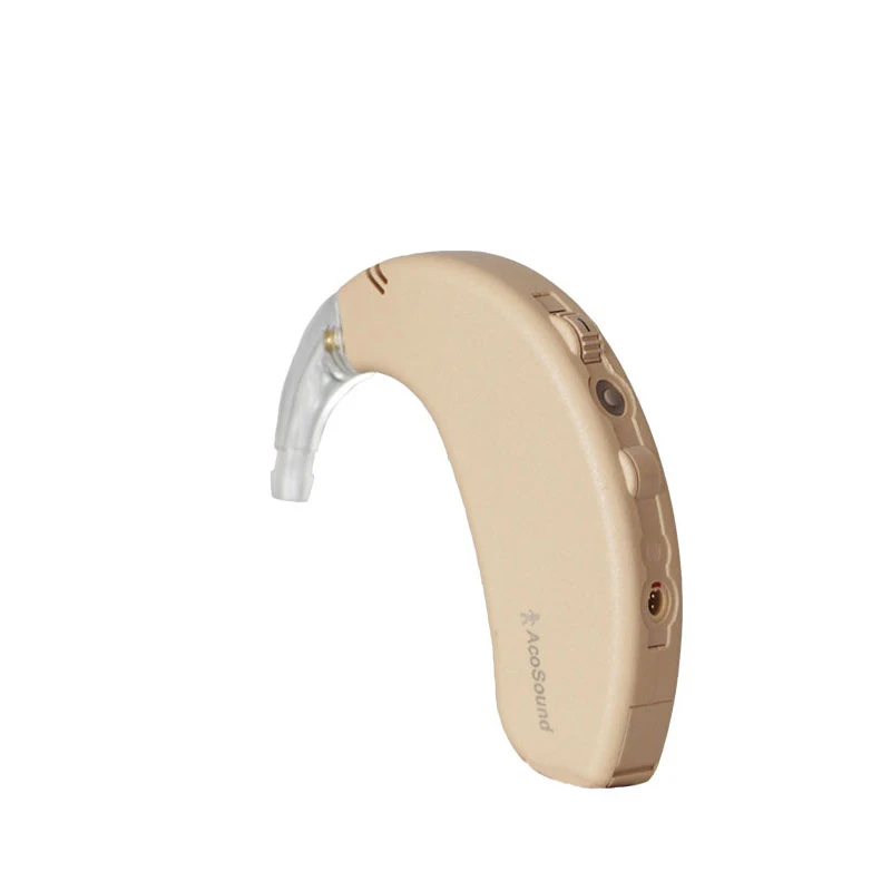 AcoSound Hot Selling 4-Channel BTE Hearing Amplifier with Super Power for the Elderly