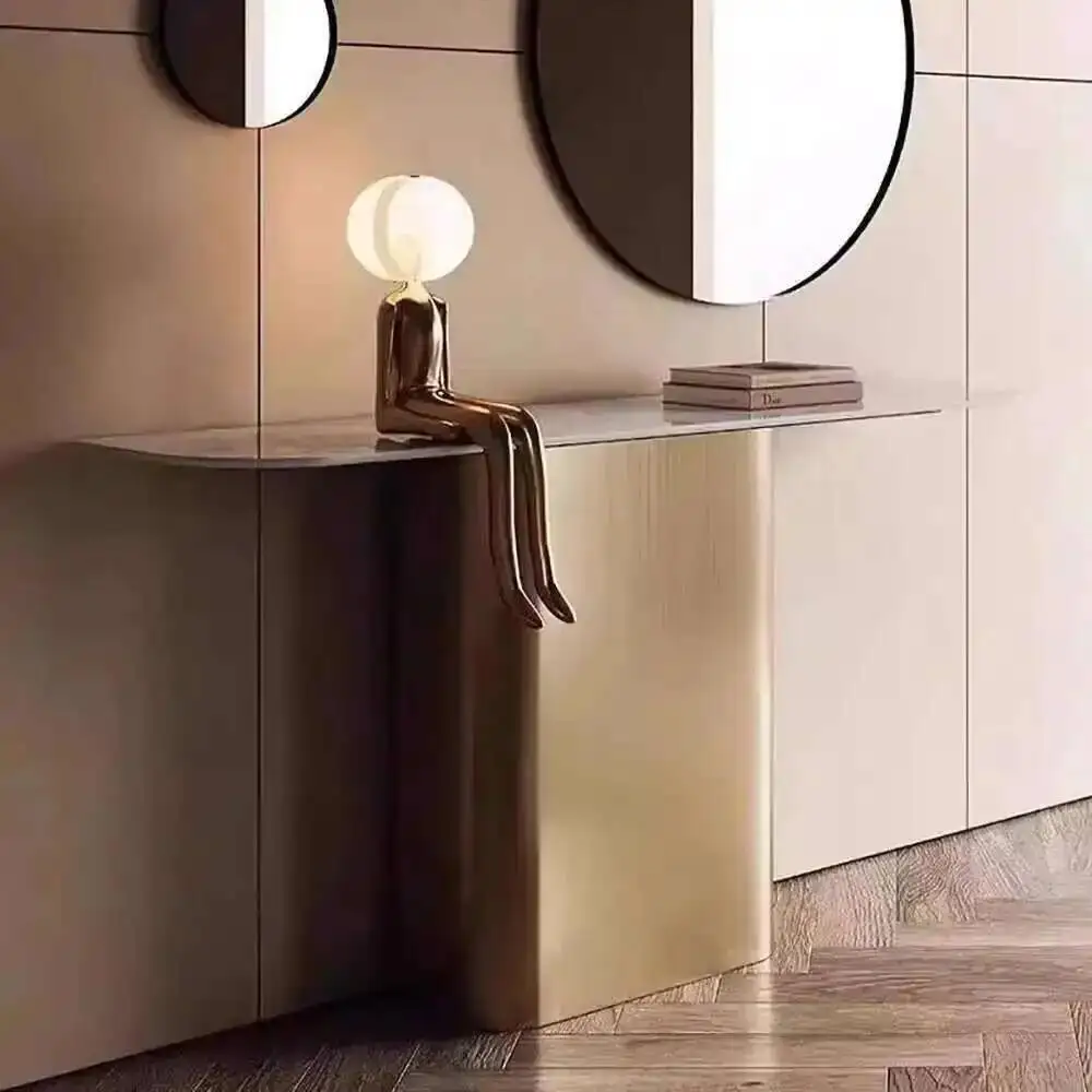 Trendy Console Table Classic Aesthetic Luxury Modern Unique Console Table Elegant Design Wohnzimmer Tisch Living Room Furniture