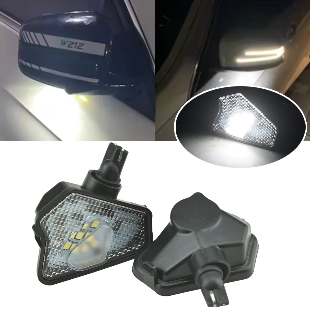

Fit For Mercedes CLA-Class W117/C117 2013-2018 For Mercedes S-Class C216 2010-2013 Car LED Under Side Mirror Light Puddle Lamp