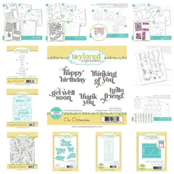 Calendar Floral Vines Crafty Collage Group Text background Cut Dies Stamps Snowflake Layering Stencil Diy Paper Card Diary Decor