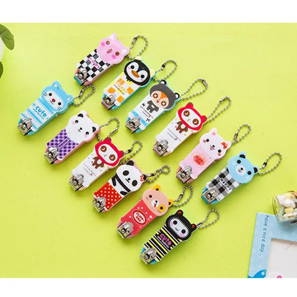 Cartoon Animal Cute Nail Clippers Solid And Durable Nail Scissors Tools Special Gifts Professional Nail Clipper Random Styles