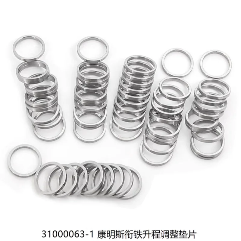 10PCS Common Rail Diesel Cummins XPI Injector General Parts Armature Lift Adjusting Gasket Shim 2.91-2.99