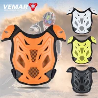 Chaleco de armadura corporal para montar en motocicleta para niños, protectores de pecho y espalda para Motocross, equipo de protección para ciclismo todoterreno