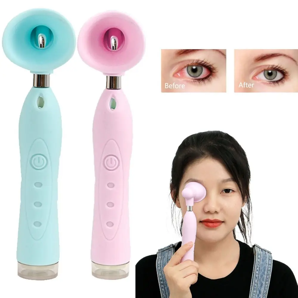 

3-режимная регулируемая электрическая чашка для мытья глаз IPX5, водонепроницаемая, увлажняет, ультразвуковой очиститель глаз, снимает сухость глаз, простота в использовании