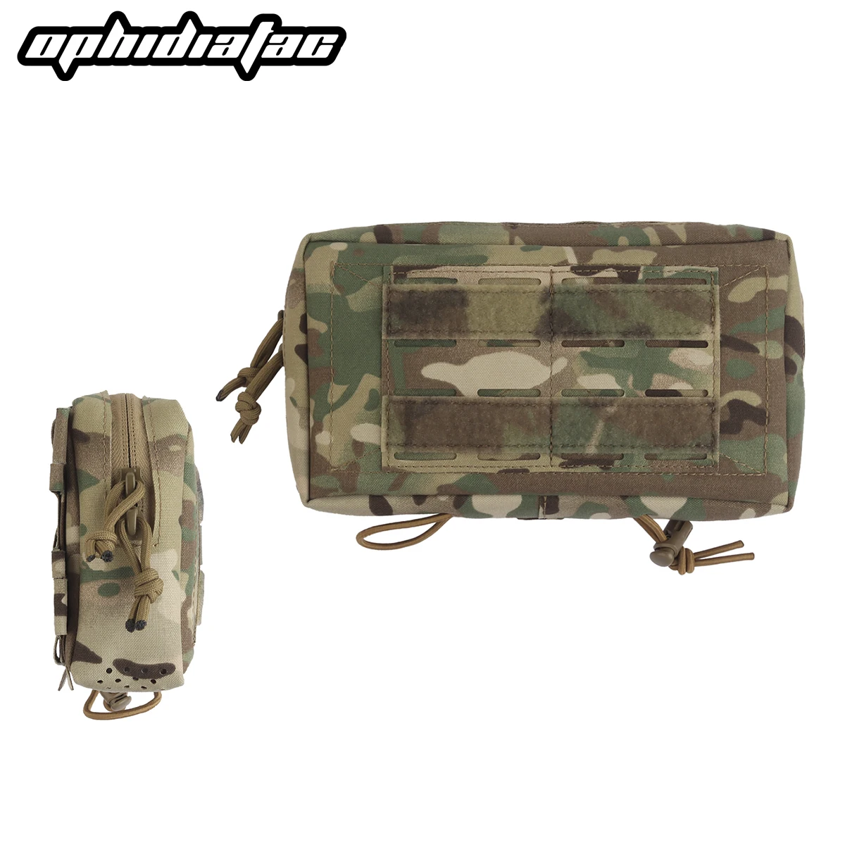 Тактическая поясная сумка OPHIDIANTAC для активного отдыха с креплениями MOLLE, охотничий подсумок в стиле MOLLE с клипсами.