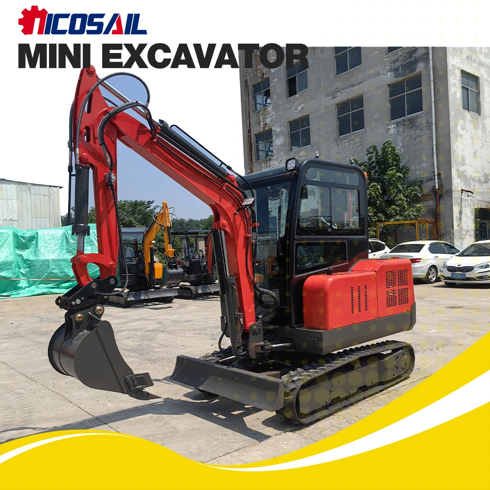 

3 ton small crawler excavator suitable for small engineering and narrow terrain CE EPA certification
