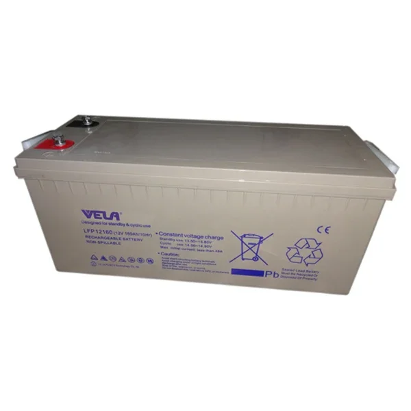 Platinum quality 12v 160ah deep cycle agm battery for solar lead acid batteries High-purity battery