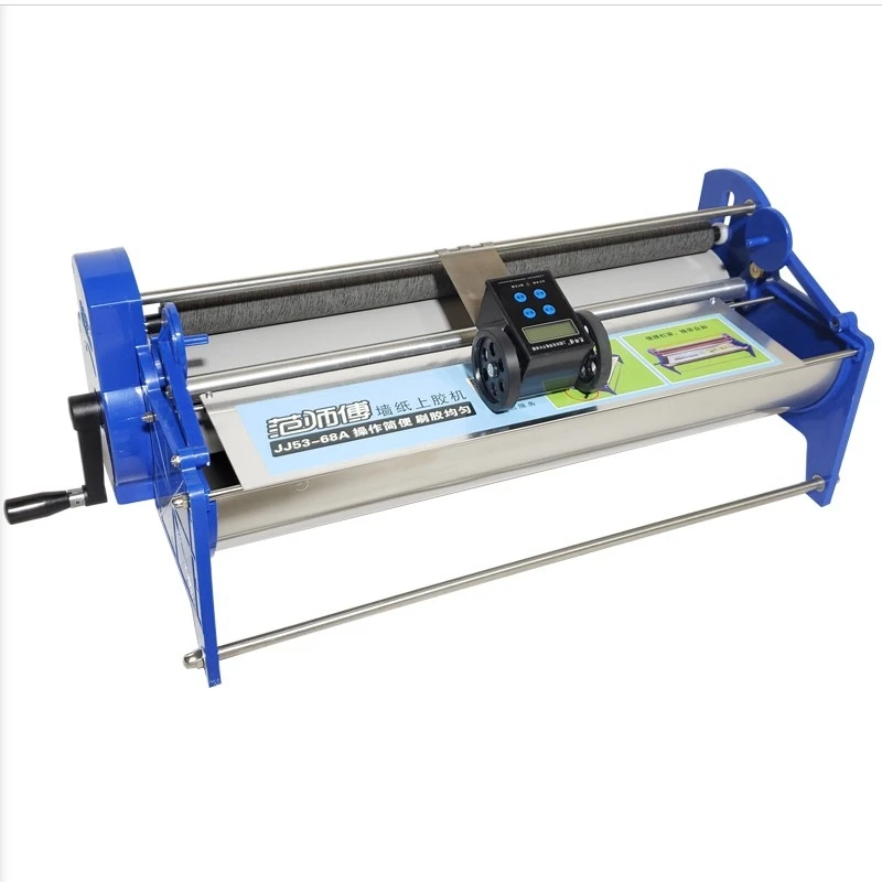 Wallpaper brushing machine Manual wallpaper gluing machine Wallpaper gluing machine 53 70 cm gluing and sizing machine16