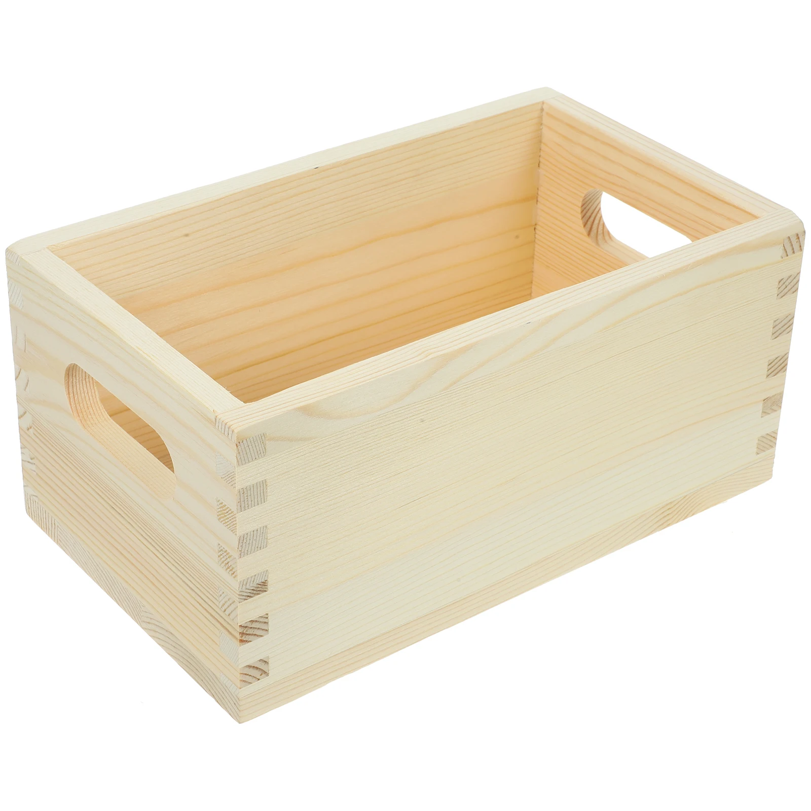 تخزين خشبي، لون طبيعي صغير، أدوات مطبخ مستطيلة، حاويات تخزين خشبية، درج جانيزر، حاوية أدوات فضية #6