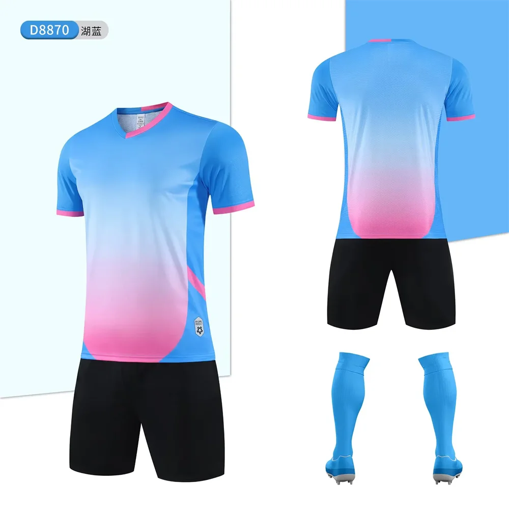 قمصان كرة القدم للرجال مقاس كبير قابلة للتنفس ومريحة ومخصصة بأحرف اسم رقم فريق كرة القدم للتدريب الرياضي #6