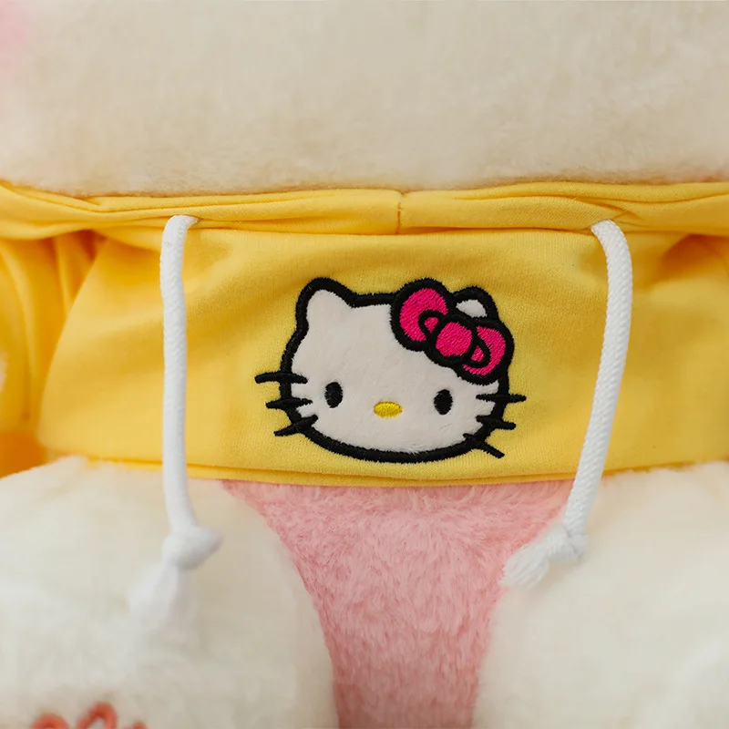 لعبة كاواي القطيفة اللطيفة ذات القلنسوة الكرتونية سانريو المحشوة هدية عيد ميلاد للأطفال دمى مملوءة ناعمة للفتيات #4