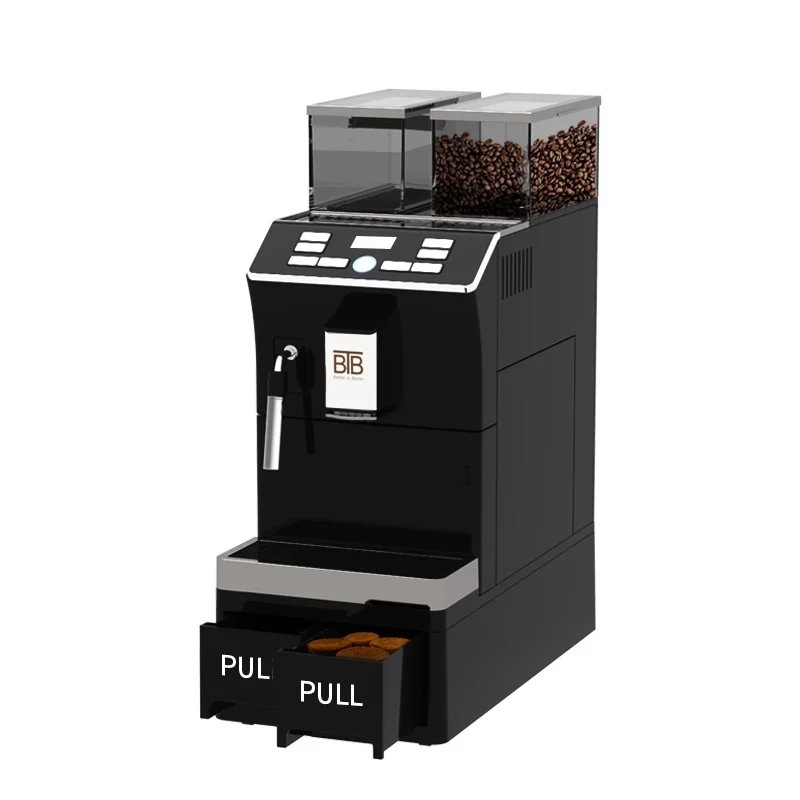 BTB - 101 + 5 One Touch Screen Inside Grinder Automatically Commercial Espresso Coffee Maker Machine