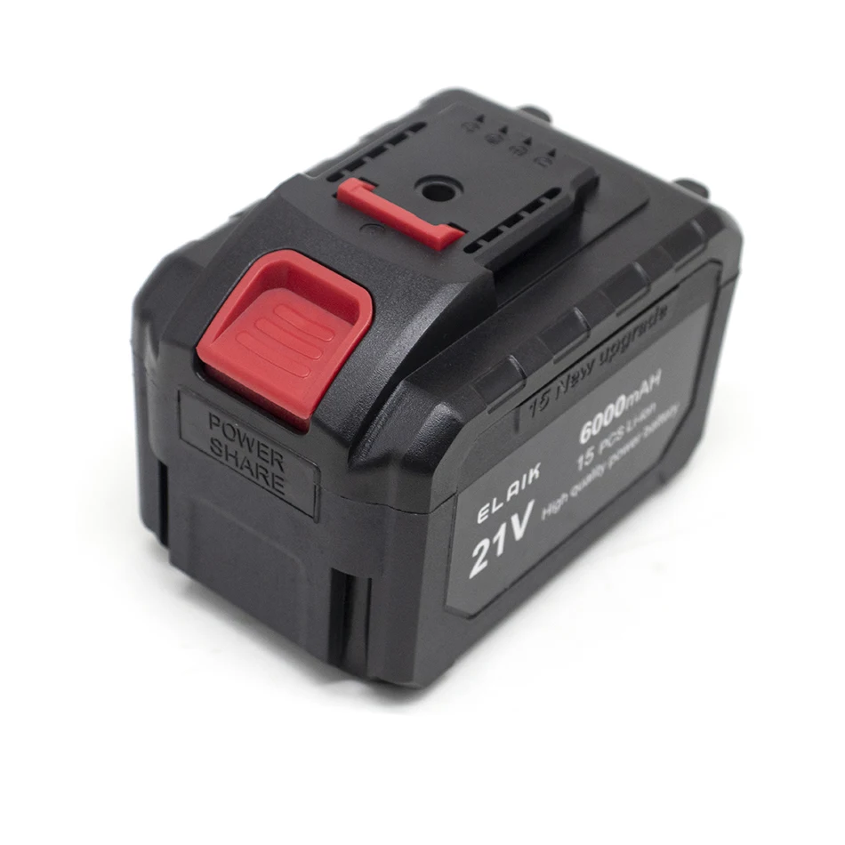 21V 6AH 4AH 2AH high-power durable lithium battery, charger, suitable for Worx 21V series electric tool