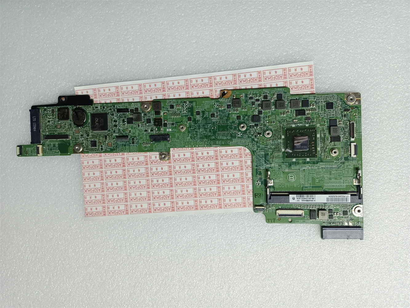 

DA0W09MB8C0 for HP Pavilion Split X2 13-P120CA 13Z-P 13-P Notebook PC Motherboard DA0W09MB8C0 with A6-1450 100% tested OK