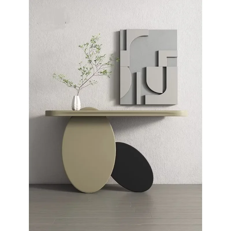 

Guantai solid wood entrance table entrance cabinet Nordic designer