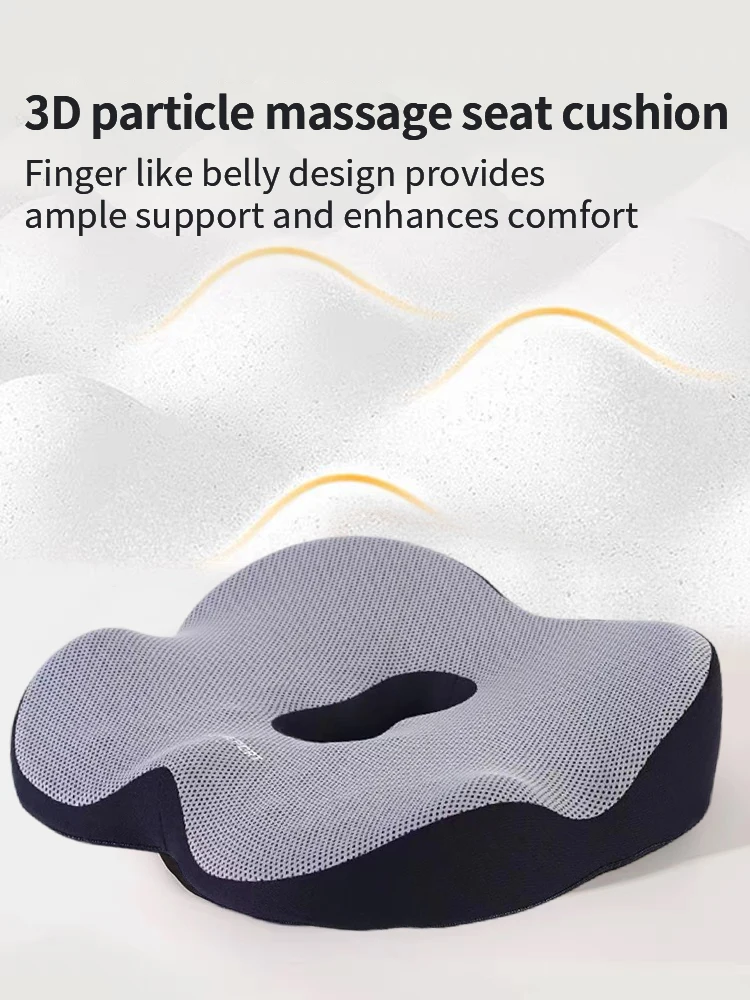 Memory Foam Office Chair Cushion Car Seat Support Waist Anti Hemorrhoid Relief Hip Buttock Coccyx Cushion Back Pads