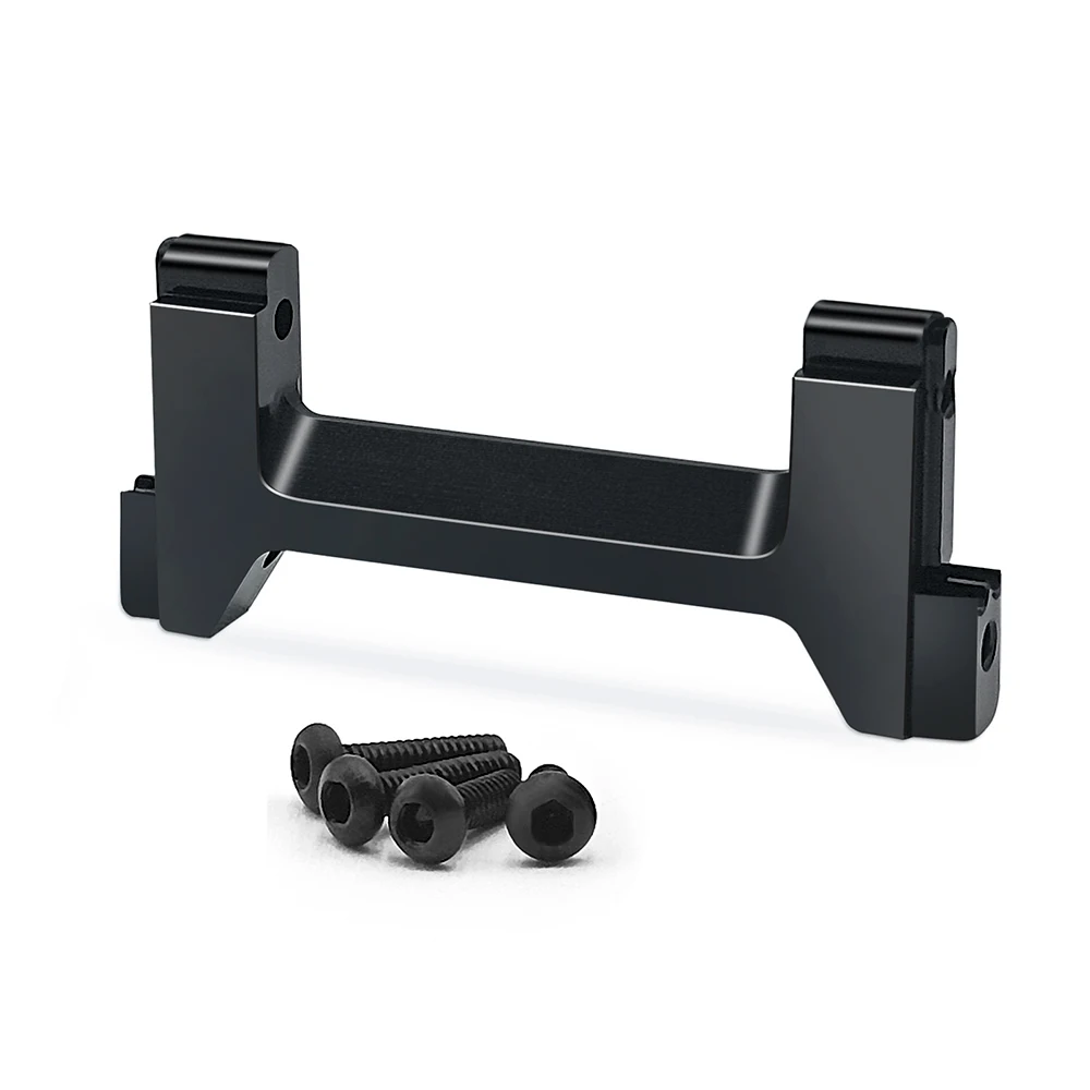 MIBIDAO Aluminiowy stojak na serwo przedniego/tylnego zderzaka do TRX4-M Bronco Defender 1/18 RC Crawler Model samochodu Części do modernizacji