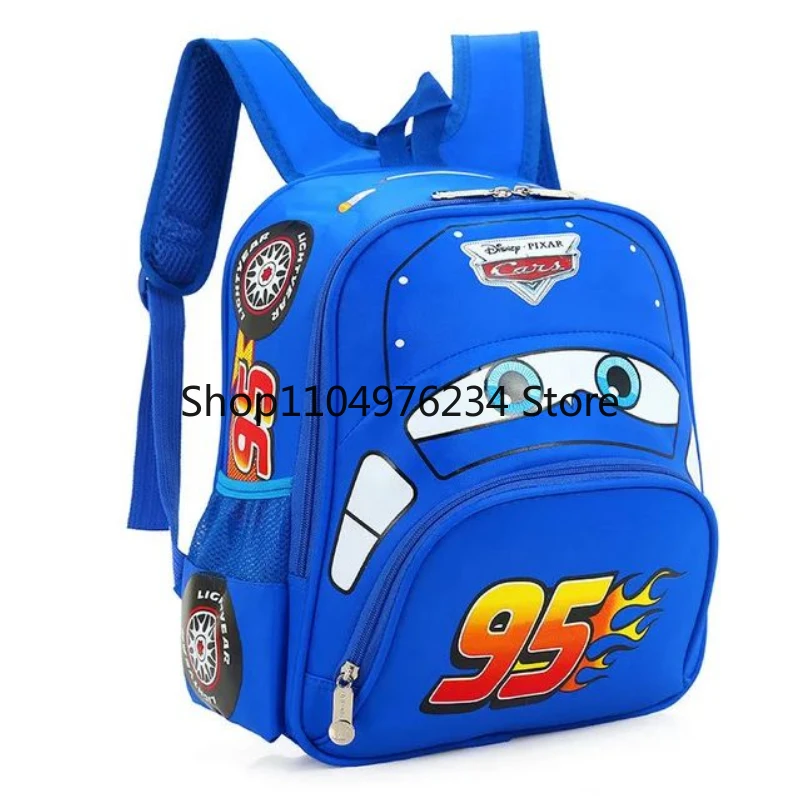 حقيبة ظهر مدرسية جديدة لرياض الأطفال حقيبة ظهر ثلاثية الأبعاد على شكل سيارة كرتونية ذات سعة كبيرة للأولاد والبنات