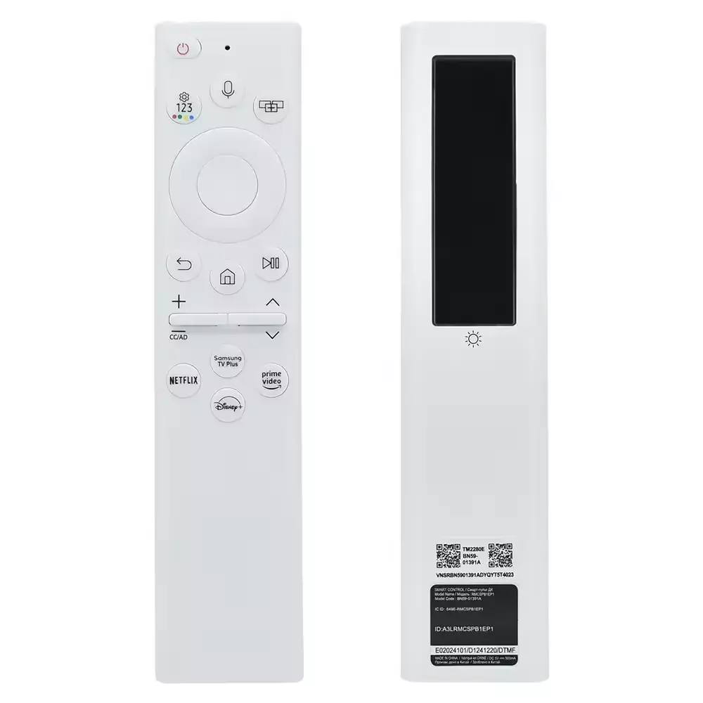 Nuovo BN59-01391A per telecomando TV vocale con ricarica a celle solari Samsung QN43LS01BAFXZC
